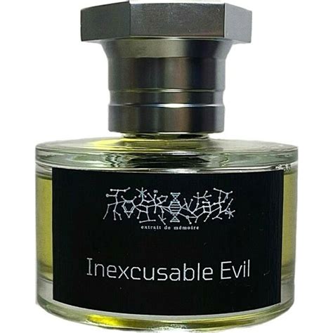 inexcusable evil perfume dupe|inexcusable evil scent split.